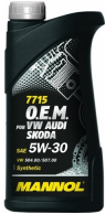   Mannol (SCT) 7715 O.E.M. for VW Audi Skoda 5W30  (1)