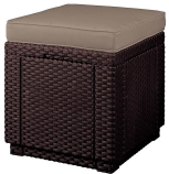  Keter Cube with cushion brown 17192157+